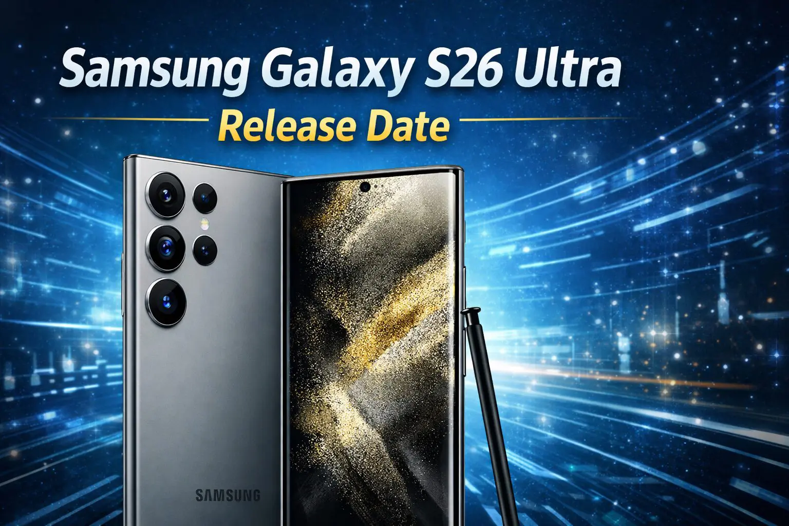 Samsung Galaxy S26 Ultra release date and specs (2026) preview
